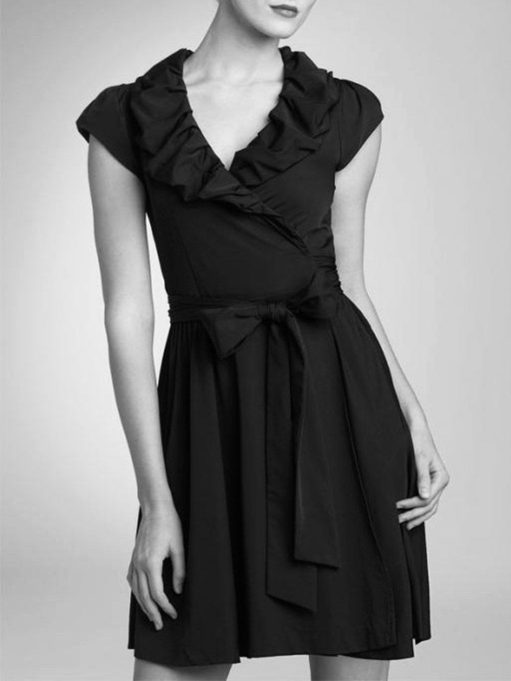 Diane Von Furstenberg Bethania ruffle wrap dress 6 pockets timeless iconic DVF